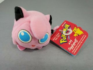 Vtg Nintendo Pokemon Quick Change Plush Pokeball Jigglypuff 39 W/ Tag 1999
