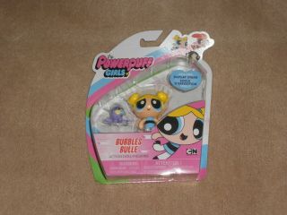 , Powerpuff Girls Bubbles Cartoon Network Action Figure Doll Spin Master 2”