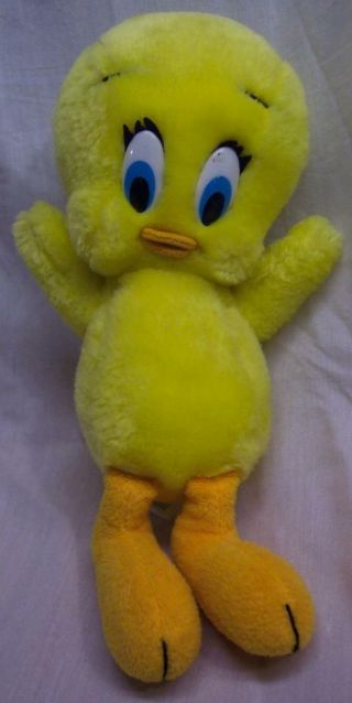 24k Special Effects Wb Looney Tunes Tweety Bird 9 " Plush Stuffed Animal Toy