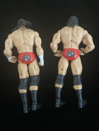 TNA Deluxe Impact Beer Money Bobby Roode & James Storm Wrestling Figures WWE WWF 2