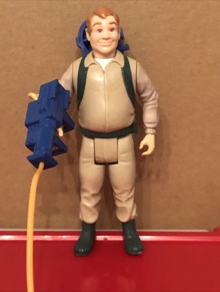Vintage 1986 The Real Ghostbusters Ray Stantz Action Figure Kenner Proton Pack