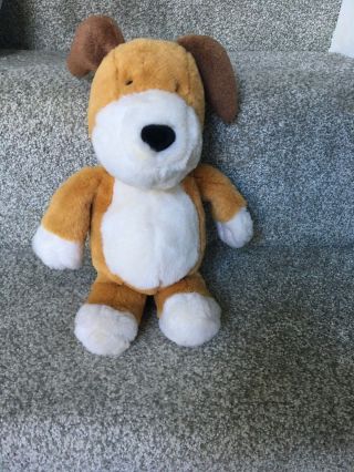 Kipper The Dog Vintage 13” Plush Talking Toy,  Includes Popup Book And Vhs Tape