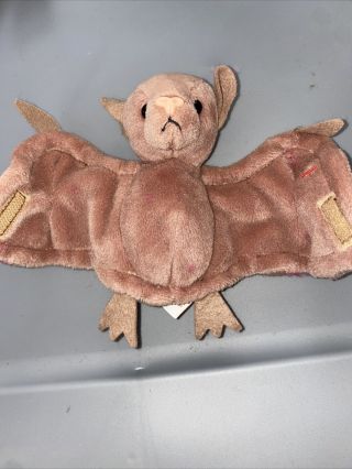 Ty Beanie Baby Batty the Bat Plush with Tags,  1996,  PVC Pellets,  Style 4035 2