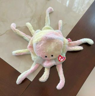 Ty Beanie Buddy 14” Goochy The Octopus Plush Stuffed Animal With Tag