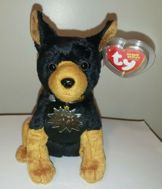 Ty Beanie Baby - Luca The Dog (garfield Movie) (6.  5 Inch) With Tags