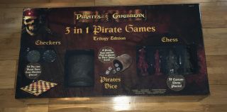 Disney Pirates Of The Caribbean 3 In 1 Pirate Games Trilogy Edition 2007