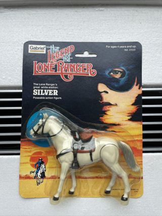 Legend Of The Lone Ranger Silver Horse Stallion 1980 Gabriel