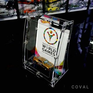 Coval Displays Arc - 01 Acrylic Case For Single Carded Rlc And Mainline Hot Wheels