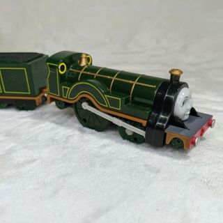 Thomas and Friends Trackmaster Emily w/ Tender - Motorized - Green Engine - 2009 3