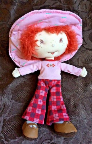 Strawberry Shortcake Soft Toy Doll 10 " 2003 Collectable