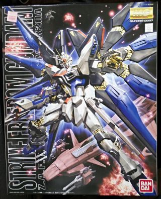 2006 Bandai Mg 1/100 Mobile Suit Gundam Seed Destiny Strike Freedom Chogokin Ny