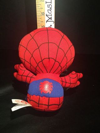 Ty Beanie Babies Marvel Spiderman Plush Bean Bag Stuffed Toy 2