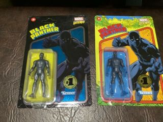 Hasbro Pulse Kenner Marvel Legends Retro Black Panther 2 Figure Set