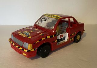 Incredible Crash Dummies By Tyco: Red Crash Car 4 - Near Complete
