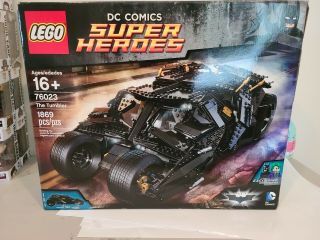 Lego Batman Dc Comics Heroes The Tumbler (76023) Batmobile