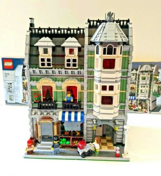 Lego Creator (10185) Green Grocer 100 Complete With Instruction Manuals - No Box