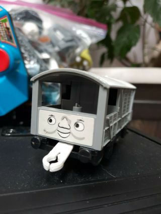 Thomas & Friends Trackmaster Toad Brake Van Tomy Train Car Grey Troublesome A21