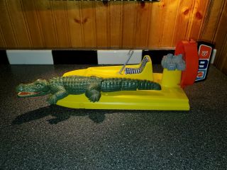 1973 Vintage Mattel Big Jim Devil River Trip Boat Alligator