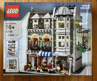 Lego 10185 Modular House Green Grocer Dented Box