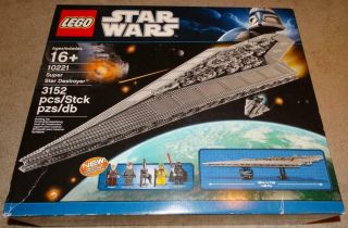 Lego Star Wars Star Destroyer - Ucs 10221,  Nib