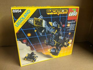 Misb Lego Vintage 1987 Classic Space Blacktron Renegade 6954 Nib Rare