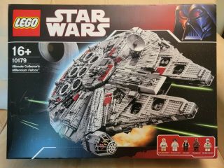 Lego Star Wars Ucs Millennium Falcon 10179 -,  Retired,  Authentic,  Complete