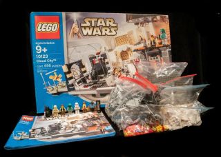 Lego 10123 Star Wars Cloud City Complete W/ Box