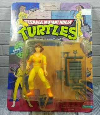 Vintage Tmnt Teenage Mutant Ninja Turtles April O’neil 1988 Playmates Figure