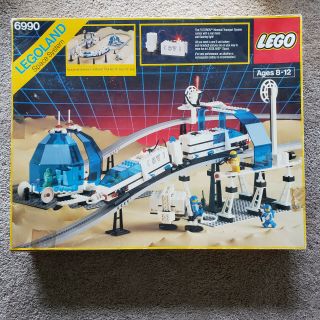 Lego Monorail 6990 100 Complete W/box,  Instructions & Lego 6921 Add 