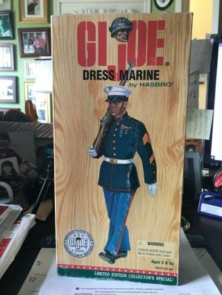 G.  I.  Joe,  Action Dress Marine,  Hasbro 1994/95 Limited Edition B/m