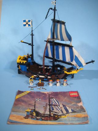 Lego 6274 Caribbean Clipper Imperial Soldiers Pirate Ship 1989