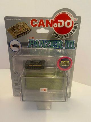 Can Do Pocket Army 1:144 No.  20096 Panzer Iii Tank Dragon Model