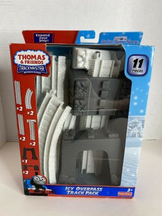 Thomas & Friends Trackmaster Icy Overpass Track Pack Set Sodor Snow Storm M1