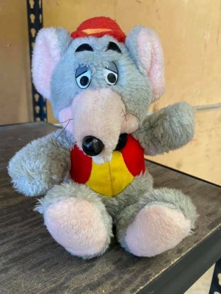 Vintage Chuck E.  Cheese Pizza Time Theater Plush Toy