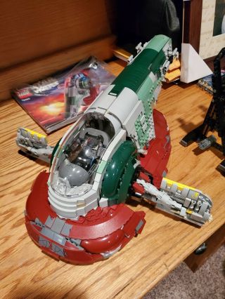 Lego Star Wars Ucs Slave 1 75060 No Minifigures Complete With Instructions