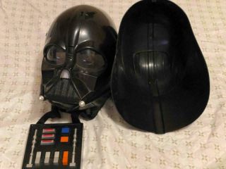 2004 Lucas Films Hasbro Star Wars Darth Vader Talking Helmet Collectors Toy