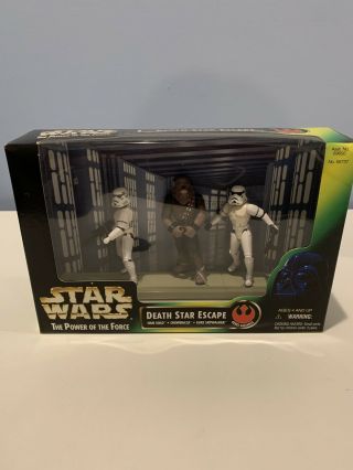 Kenner Star Wars Potf Power Of The Force Play Set: Death Star Escape 3 - Pack