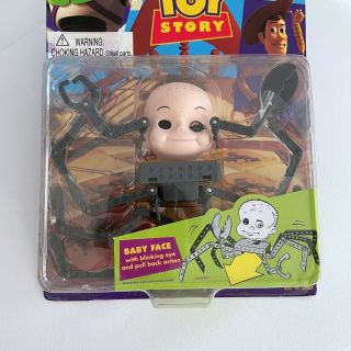 Vintage 90’s Disney Pixar Toy Story Baby Face Action Figure 90 ' s 3