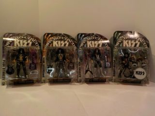 N Kiss Psycho Circus 98 Tour Edition Set Of (4) Figures Mcfarlane Toys All Moc
