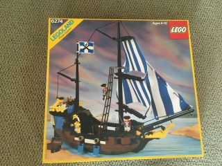 Lego Pirates Caribbean Clipper (6274) With Instructions And Box