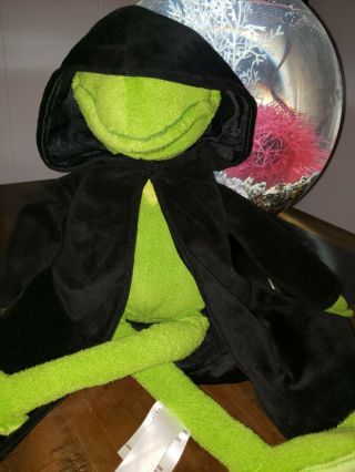 The Muppets Most Wanted Constantine Disney 16.  5 Inch Plus [dark Kermit]
