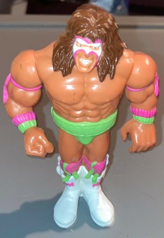 1990 Hasbro Wwf The Ultimate Warrior Wrestling Figure - Series 1