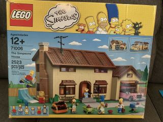 Retired Lego The Simpsons House Set 71006 Not Box ; Bags