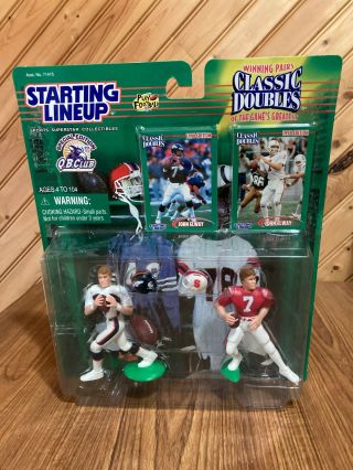 1998 Starting Lineup - Classic Doubles - John Elway - Denver Broncos / Stanford