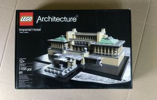 Lego Architecture 21017 Imperial Hotel Retired Set
