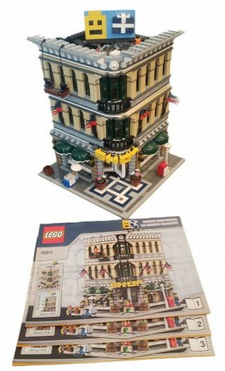 Lego Creator Grand Emporium 10211 Modular Incomplete City Shop Building Set