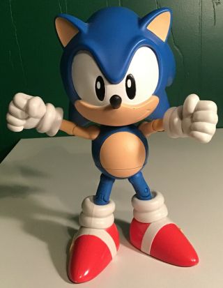 Rare Sonic The Hedgehog Sega Jazwares 9” 20th Anniversary Action Figure