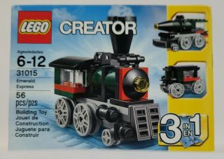 Lego Creator 3 In 1 Emerald Express Train - 31015 -,