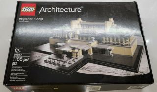 Lego 21017 Architecture Imperial Hotel Frank Lloyd Wright Retired Rare Htf