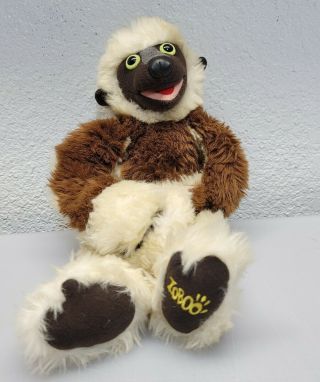 Zoboo Zoboomafoo Lemur Plush 2000 Stuffed Monkey Toy Animal Pbs Kids 18 " Eden